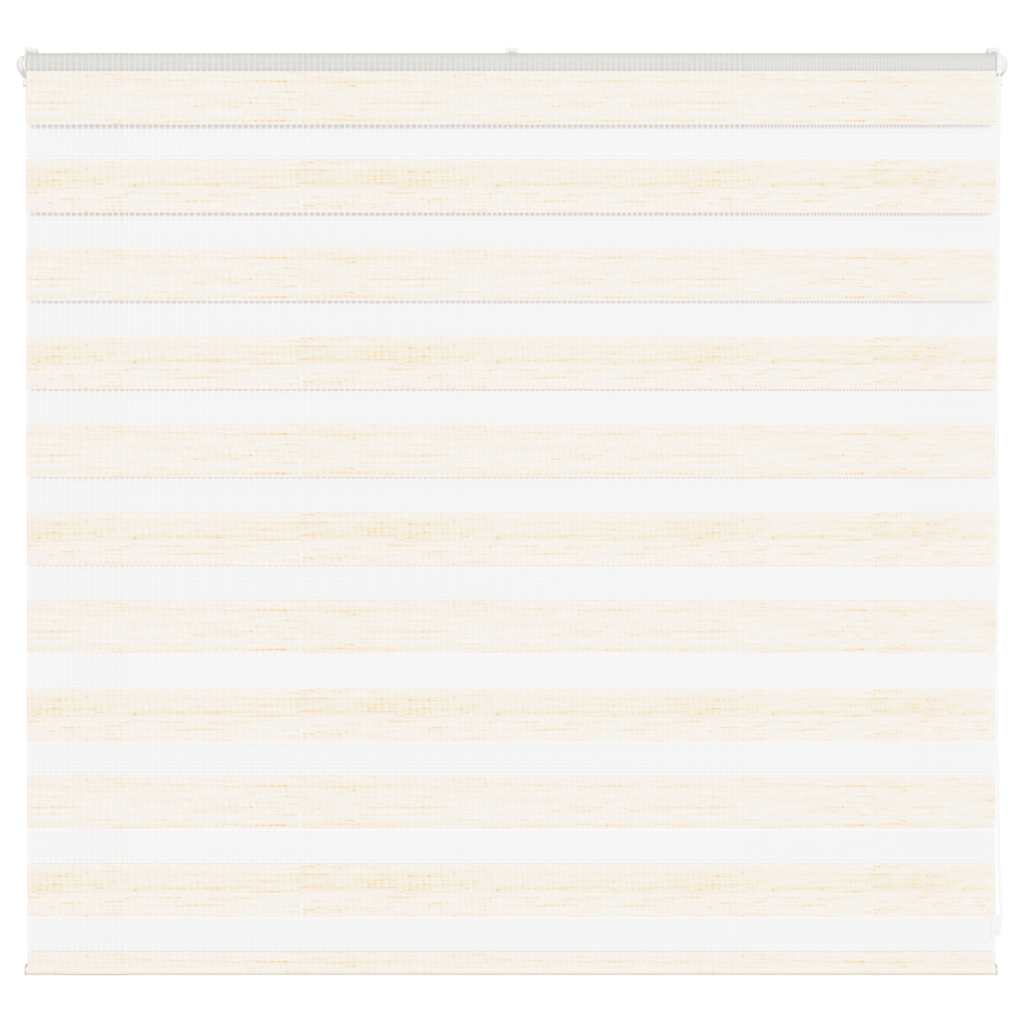 Vidaxx zebra rullegardin 165x100 cm stof bredde 160,9 cm marmor beige