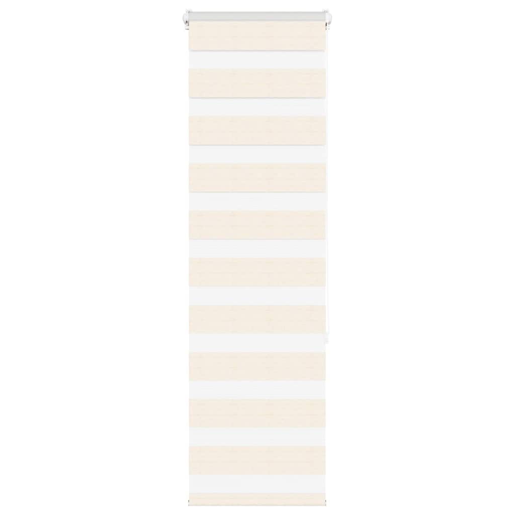 VidaXL zebragardin 40x150 cm stofbredde 35,9 cm polyester marmor beige