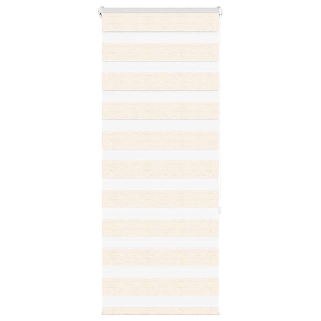VidaXL zebragardin 55x150 cm stofbredde 50,9 cm polyester marmor beige