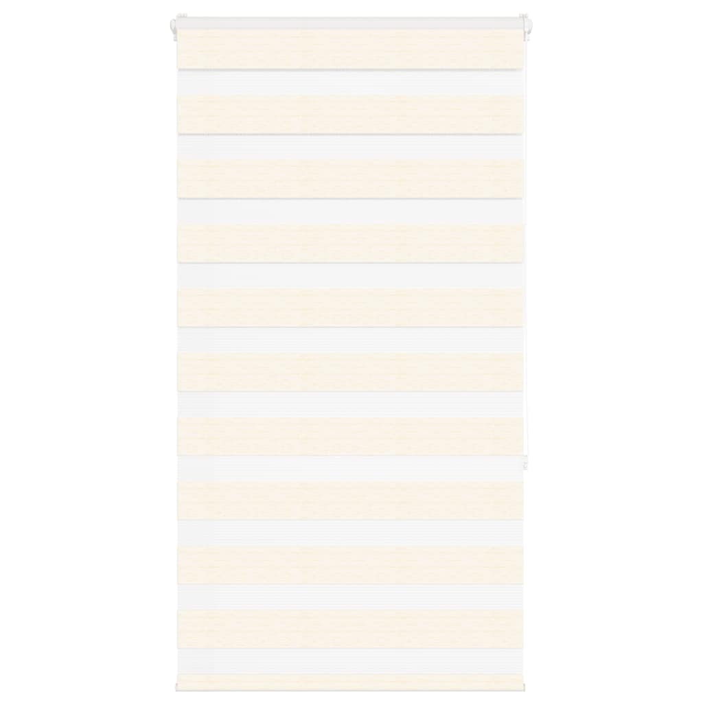 Vidaxx zebra rullegardin 85x150 cm stofbredde 80,9 cm marmor beige
