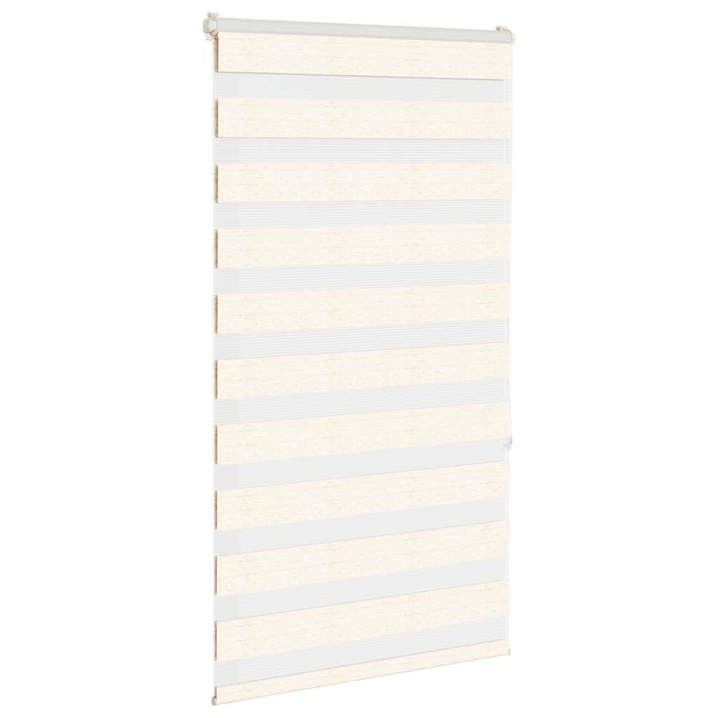 Vidaxx zebra rullegardin 85x150 cm stofbredde 80,9 cm marmor beige