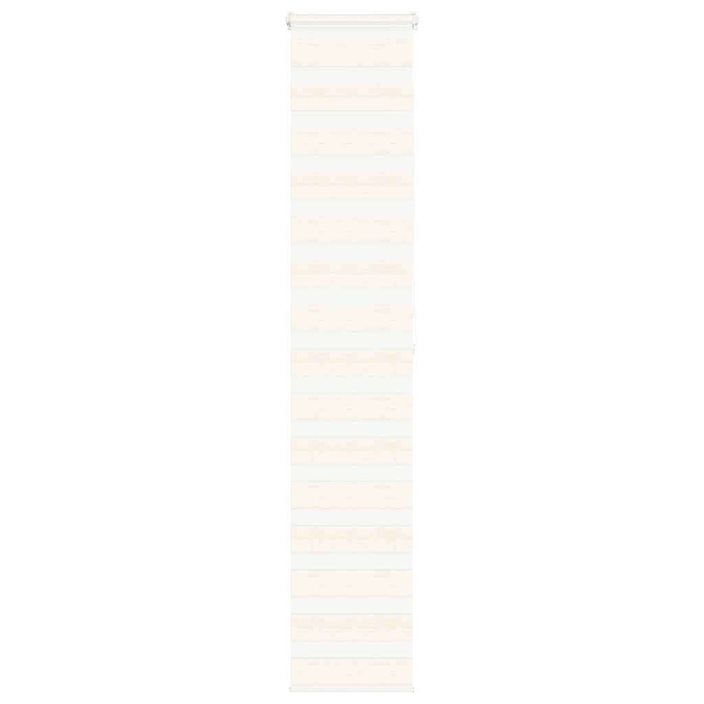 VidaXL zebra rullegardin 40x200 cm stof bredde 35,9 cm marmor beige