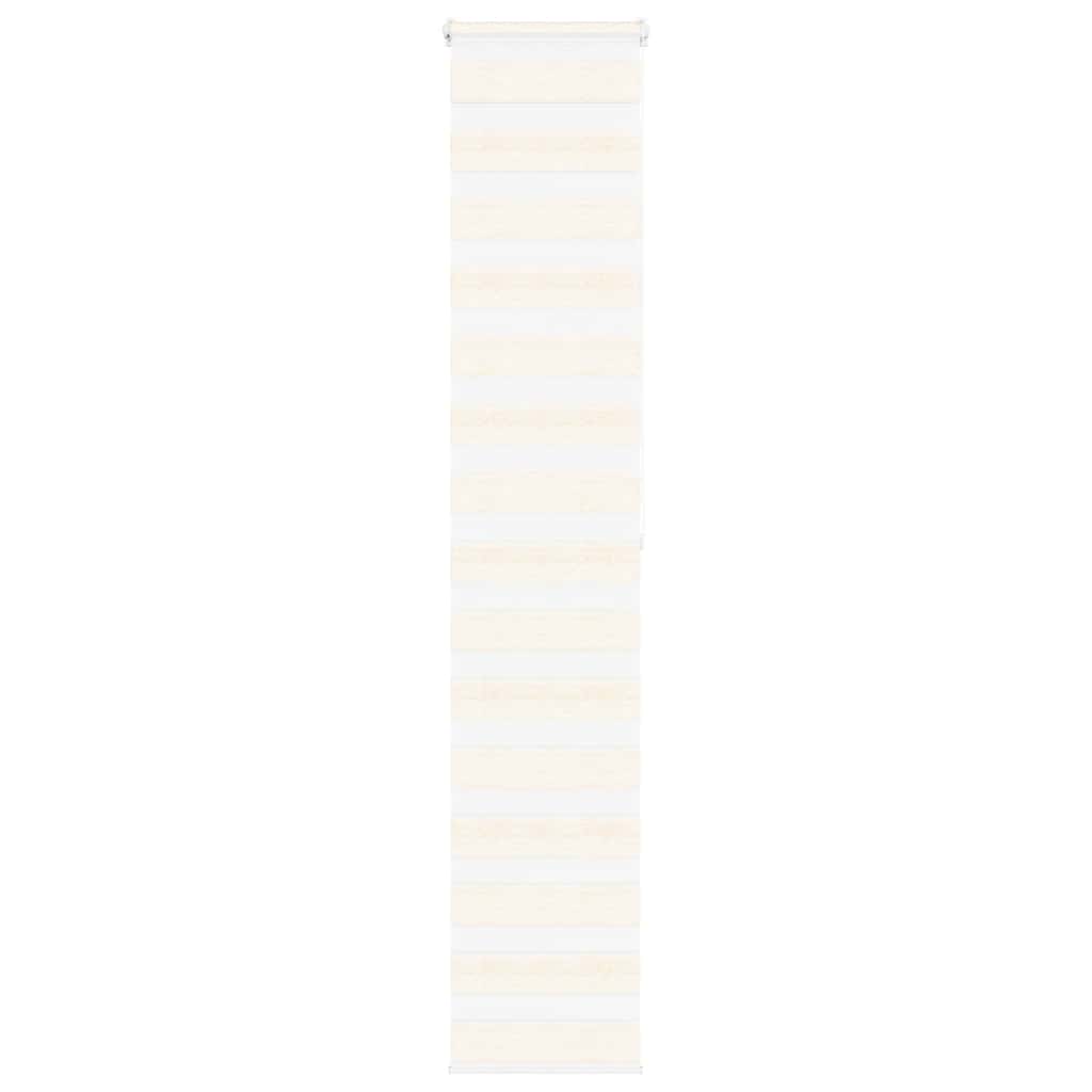 VidaXL zebra rullegardin 50x200 cm stof bredde 45,9 cm marmor beige