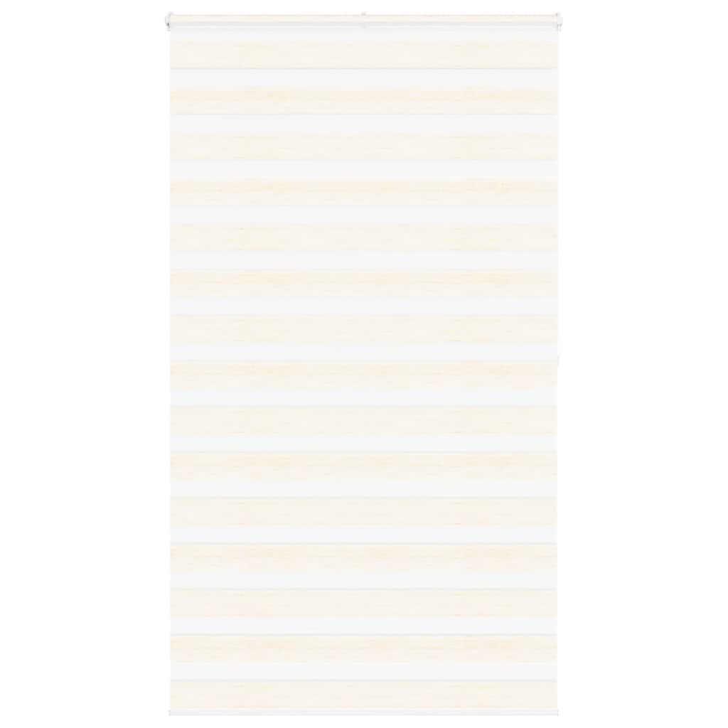 VidaXL zebra rullegardin 135x200 cm stof bredde 130,9 cm marmor beige