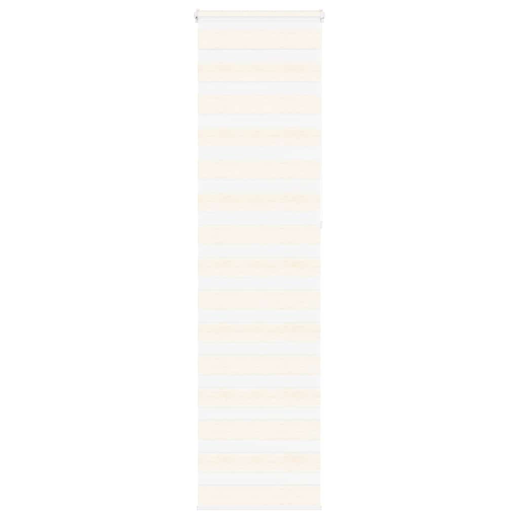 VidaXL zebra rullegardin 55x230 cm stof bredde 50,9 cm marmor beige