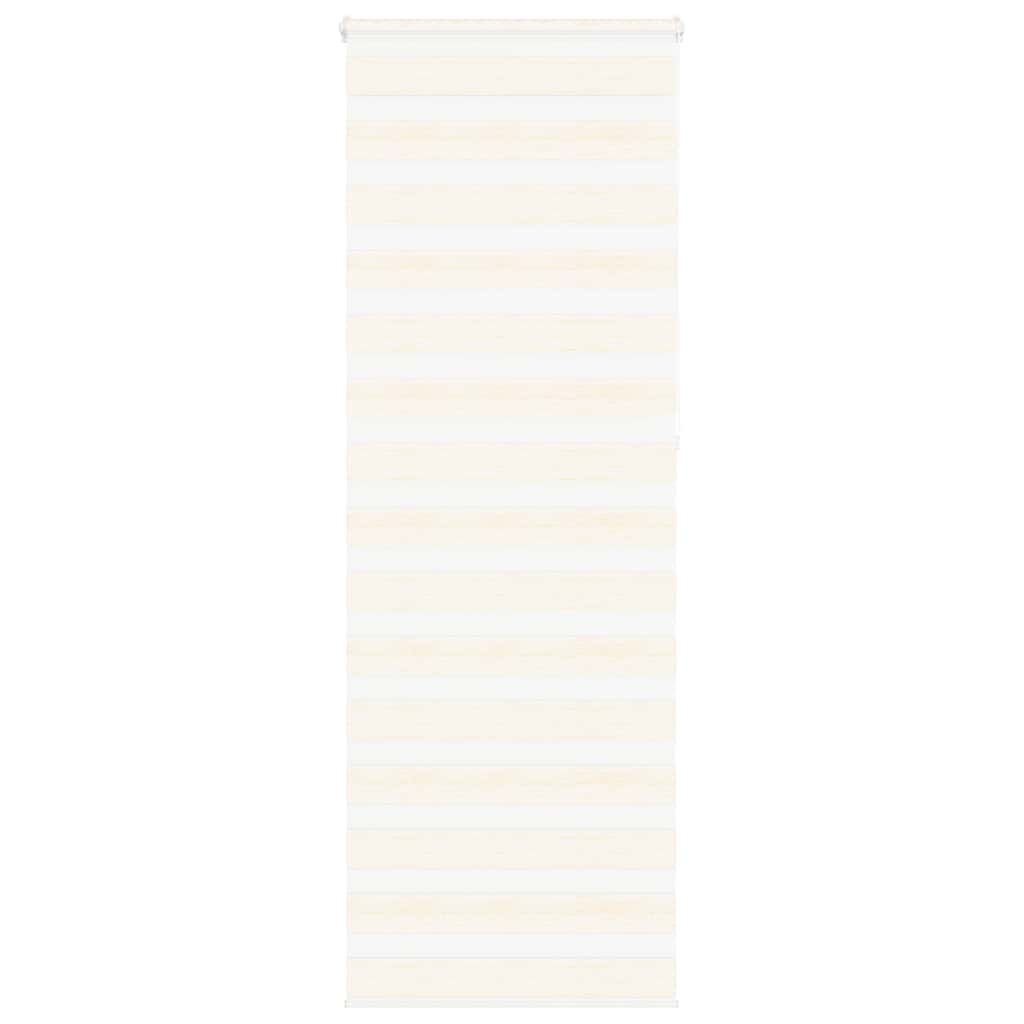 VidaXL zebra rullegardin 85x230 cm stof bredde 80,9 cm marmor beige