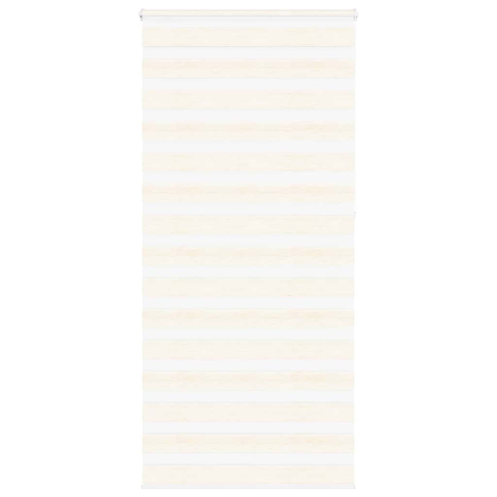 Vidaxx zebra rullegardin 110x230 cm stofbredde 105,9 cm marmor beige