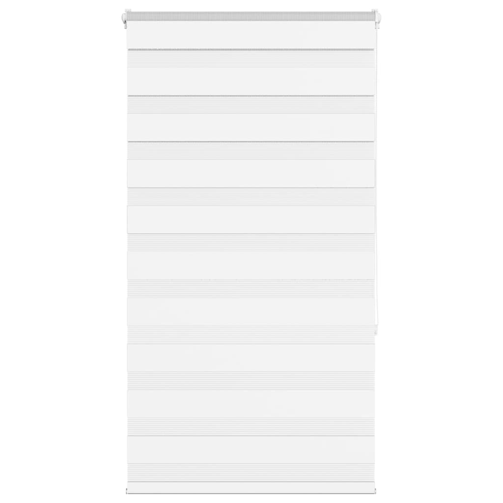Vidaxx zebra rullegardin 85x150 cm stofbredde 80,9 cm polyester hvid