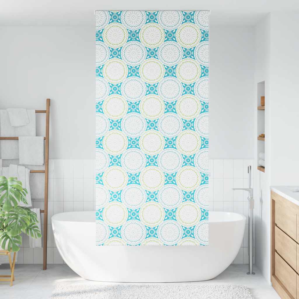 Vidaxx bruserullegardin 90x240 cm, stofbredde 86 cm
