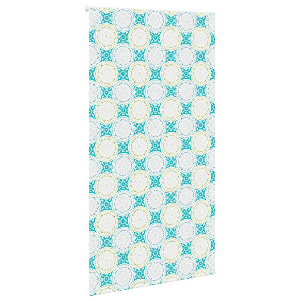Vidaxx bruserullegardin 130x240 cm, stofbredde 126 cm