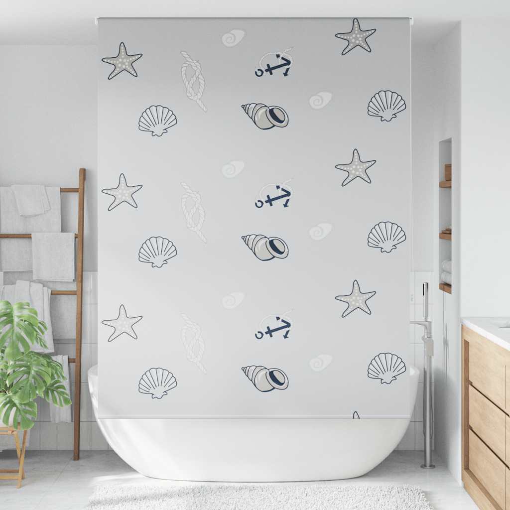 Vidaxx bruserullegardin 160x240 cm, stofbredde 156 cm