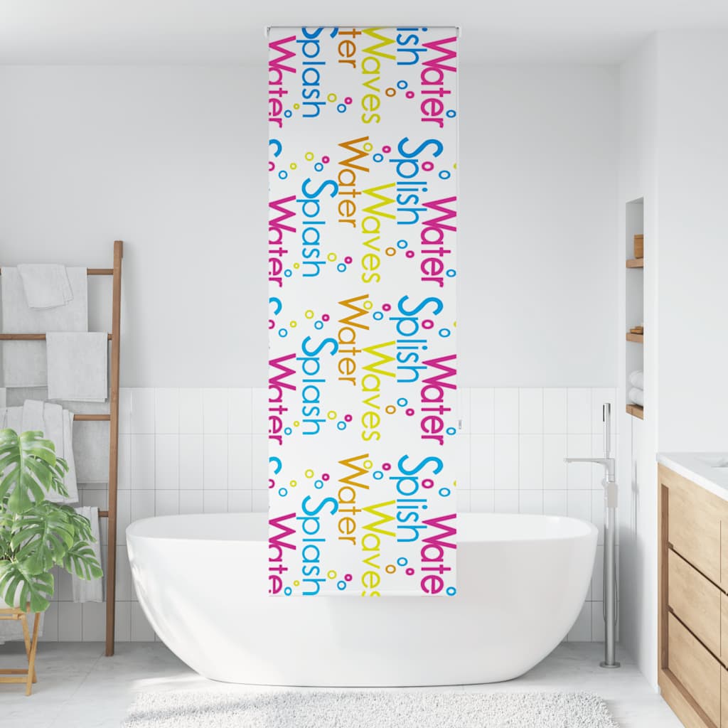 Vidaxl doucherolgordijn 70x240 cm stofbreedte 66 cm