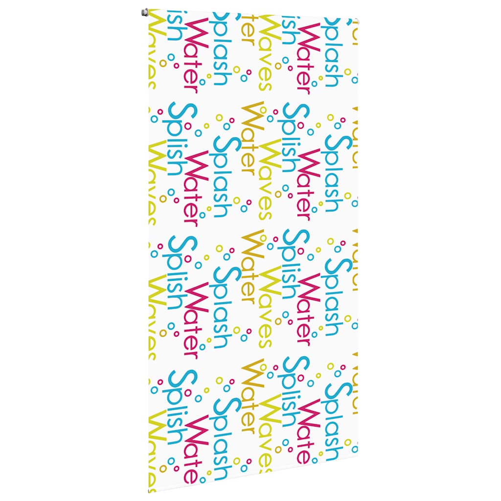 Vidaxl doucherolgordijn 130x240 cm stofbreedte 126 cm