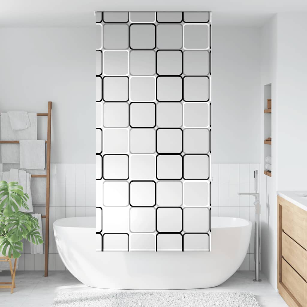 Vidaxx bruserullegardin 90x240 cm, stofbredde 86 cm