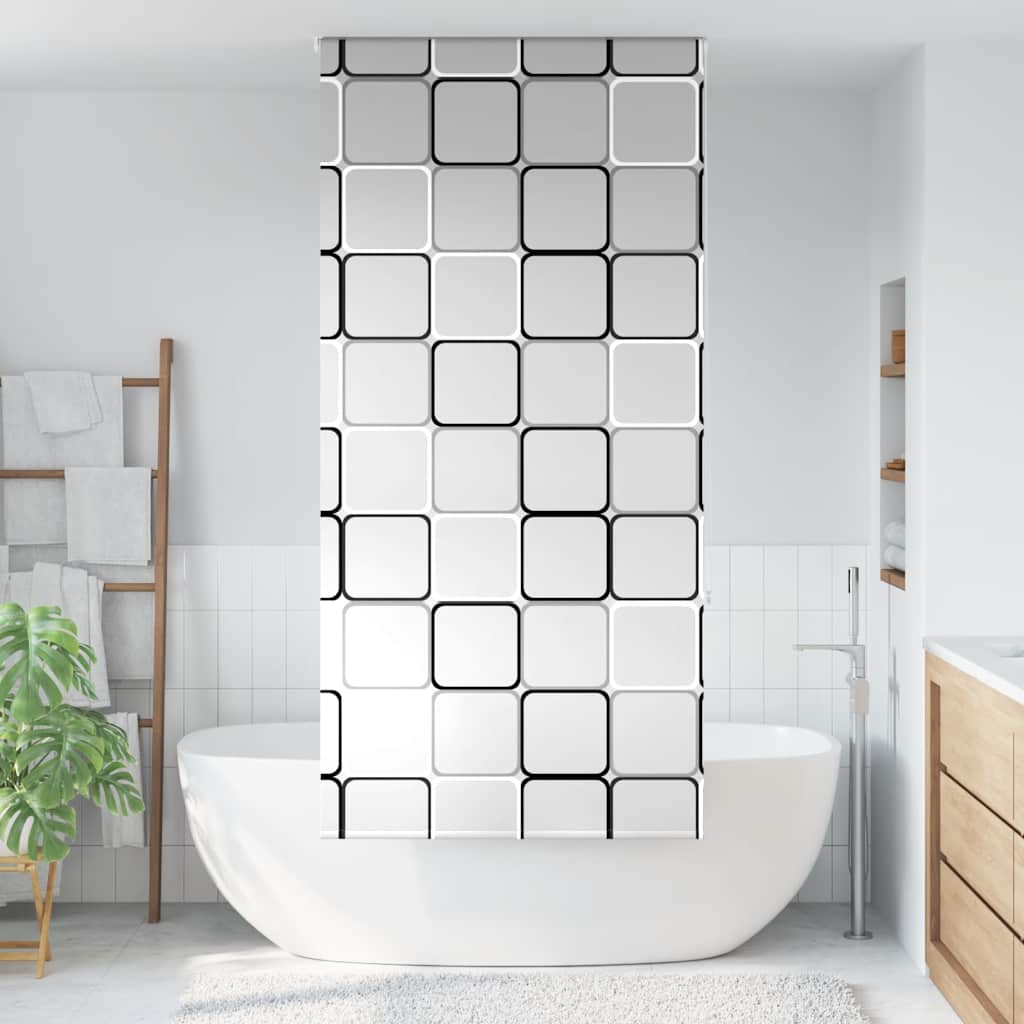 Vidaxx bruserullegardin 100x240 cm, stofbredde 96 cm
