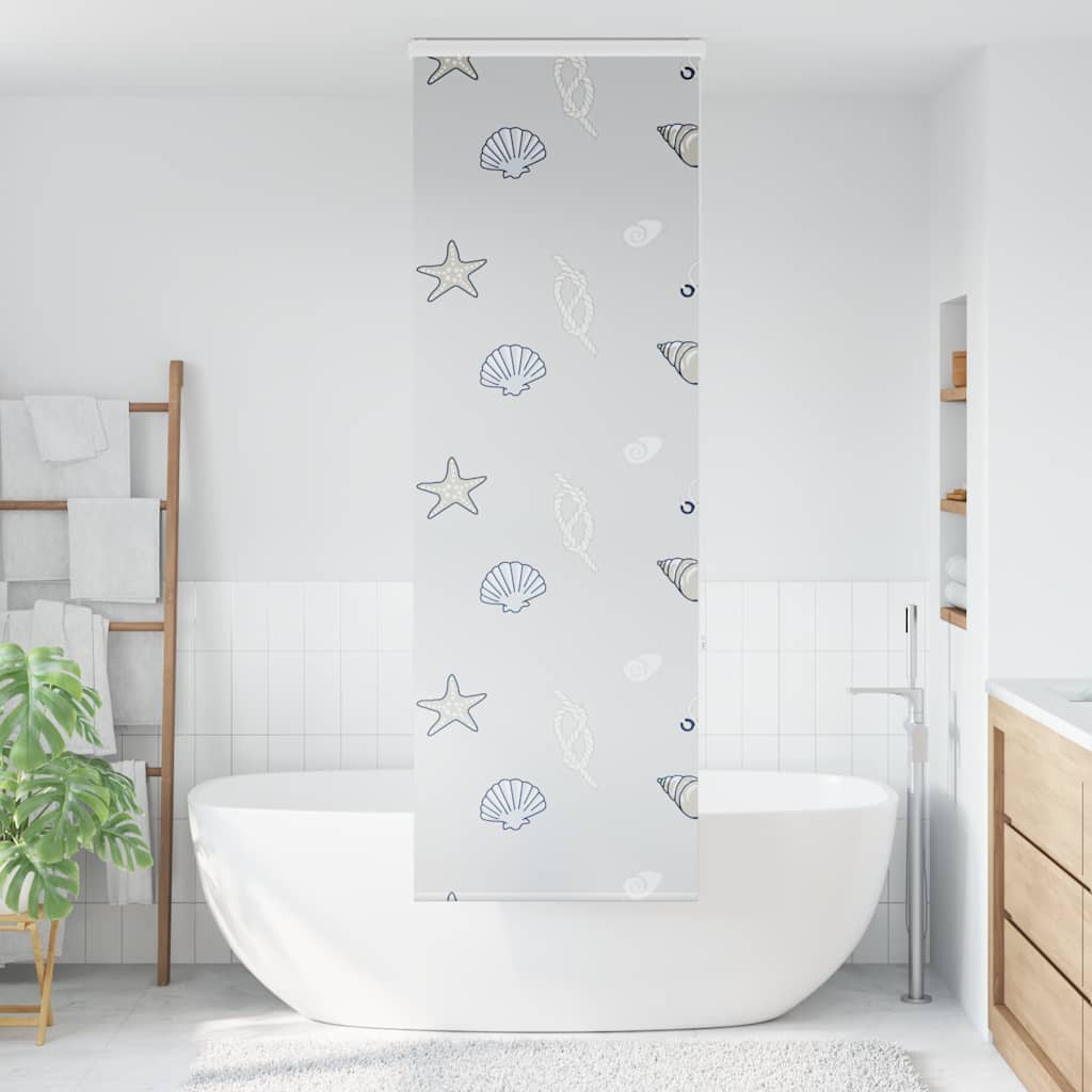 Vidaxl doucherolgordijn met cassette 70x240 cm stofbreedte 66 cm