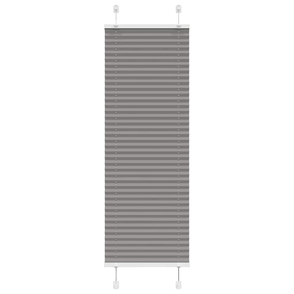 Vidaxx plisseret rullegardin 45x100 cm stofbredde 44,4 cm antracit