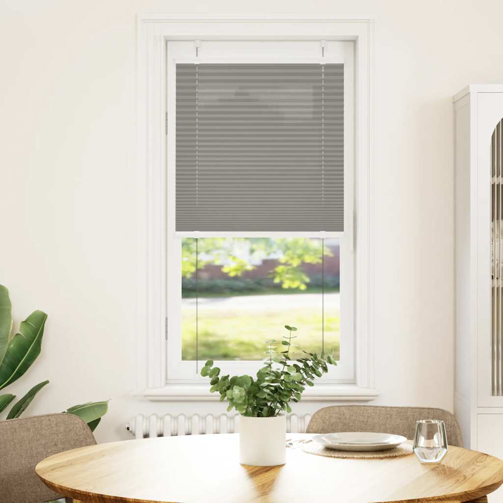 Vidaxx plisseret rullegardin 60x100 cm stofbredde 59,4 cm antracit