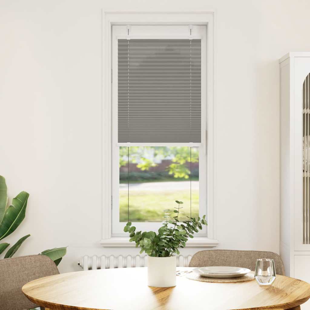 Vidaxx plisseret rullegardin 40x150 cm stofbredde 39,4 cm antracit