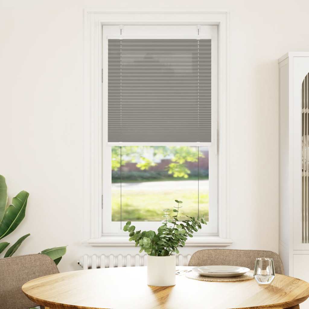 Vidaxx plisseret rullegardin 55x150 cm stofbredde 54,4 cm antracit