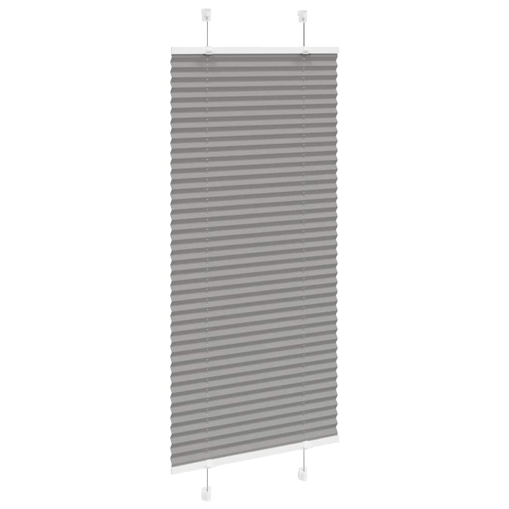 Vidaxx plisseret rullegardin 60x150 cm stofbredde 59,4 cm antracit