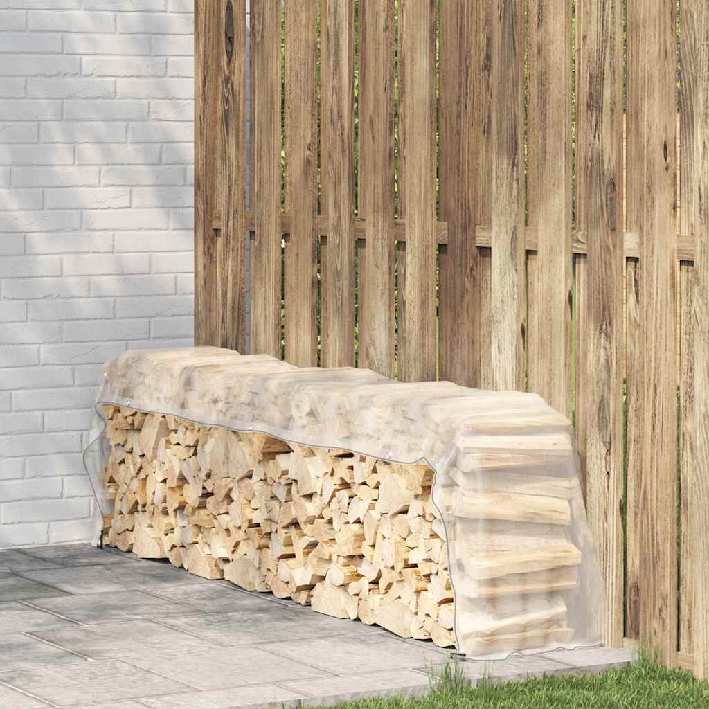 Vidaxx transparent presenning med gennemføringer 1x5 m polyethylen