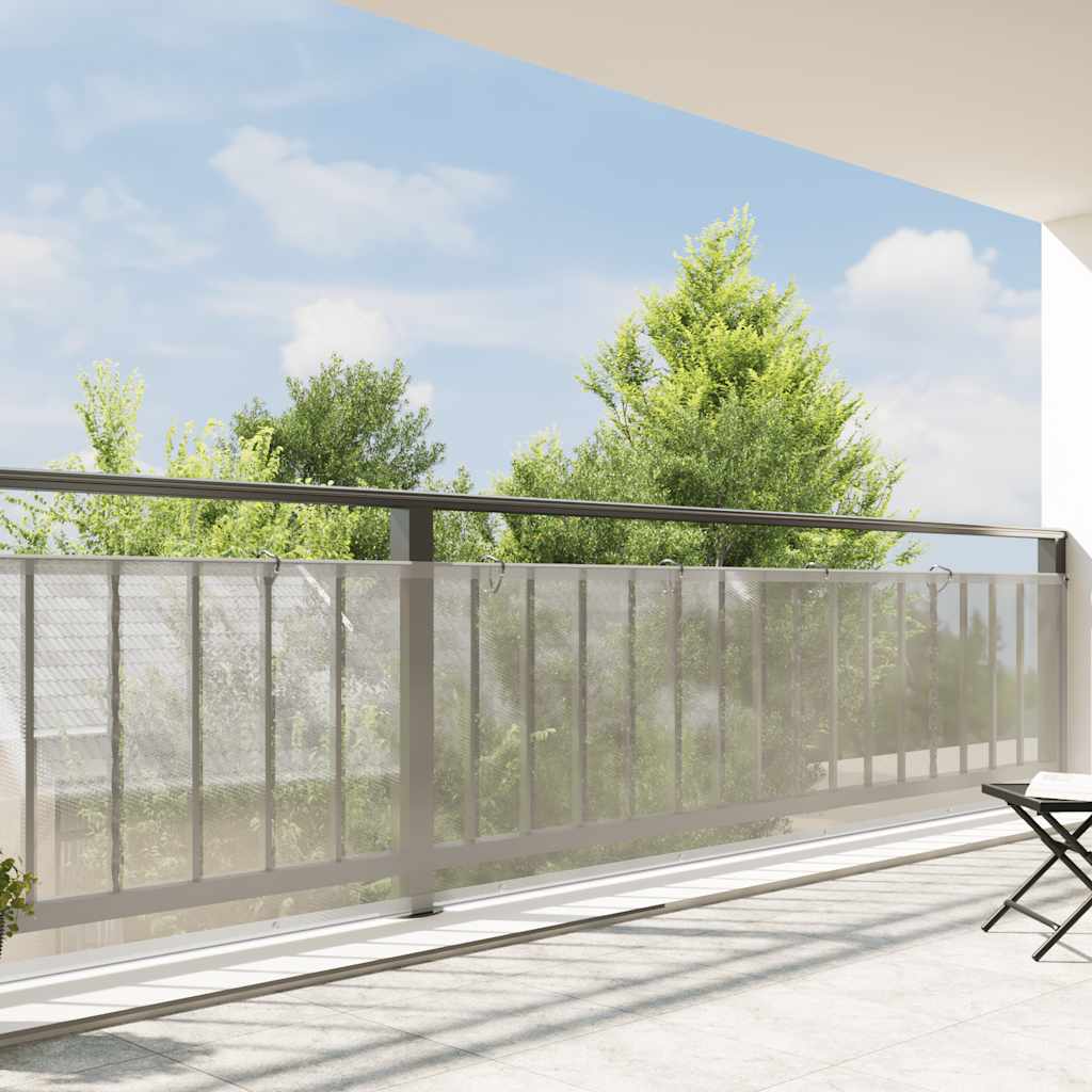 Vidaxx transparent presenning med gennemføringer 1x10 m polyethylen