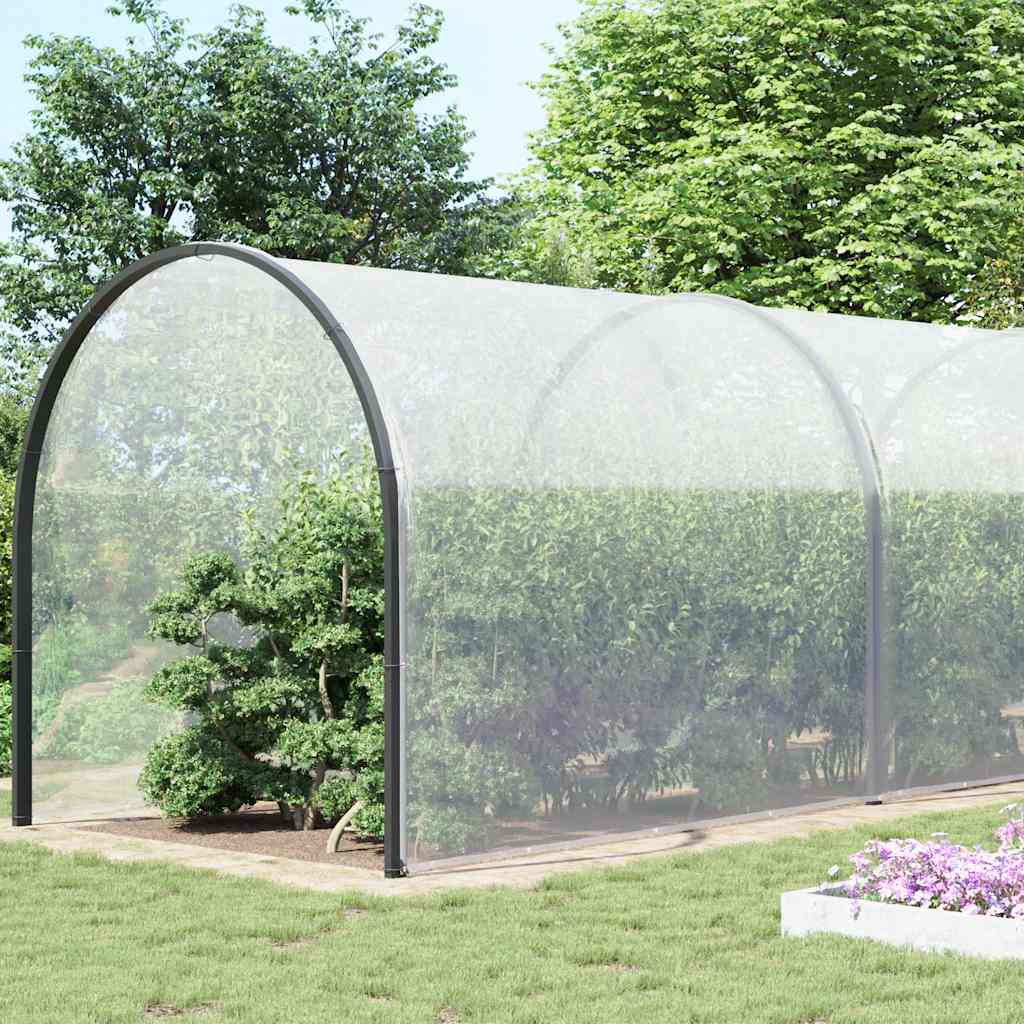 Vidaxx transparent presenning med gennemføringer 8x12 m polyethylen