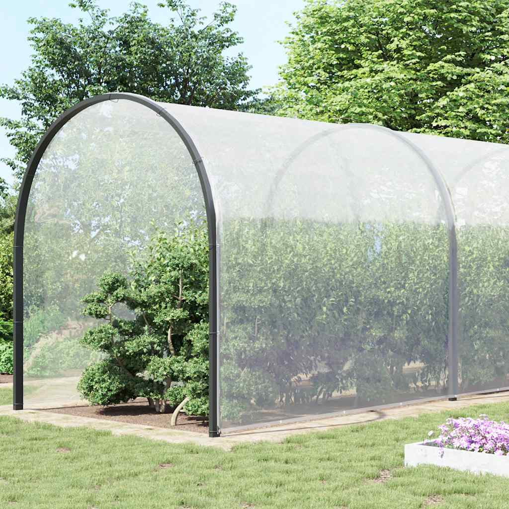 Vidaxx transparent presenning med gennemføringer 10x12 m polyethylen