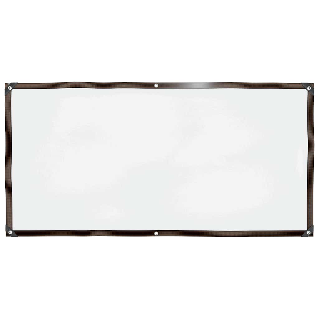 Vidaxx transparent presenning med gennemføringer 1x2 m polyethylen