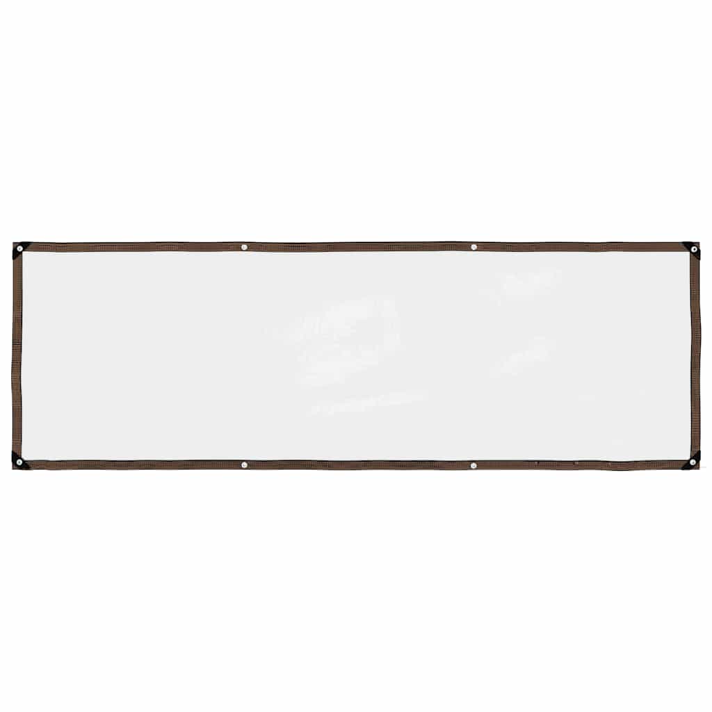 Vidaxx transparent presenning med gennemføringer 1x3 m polyethylen