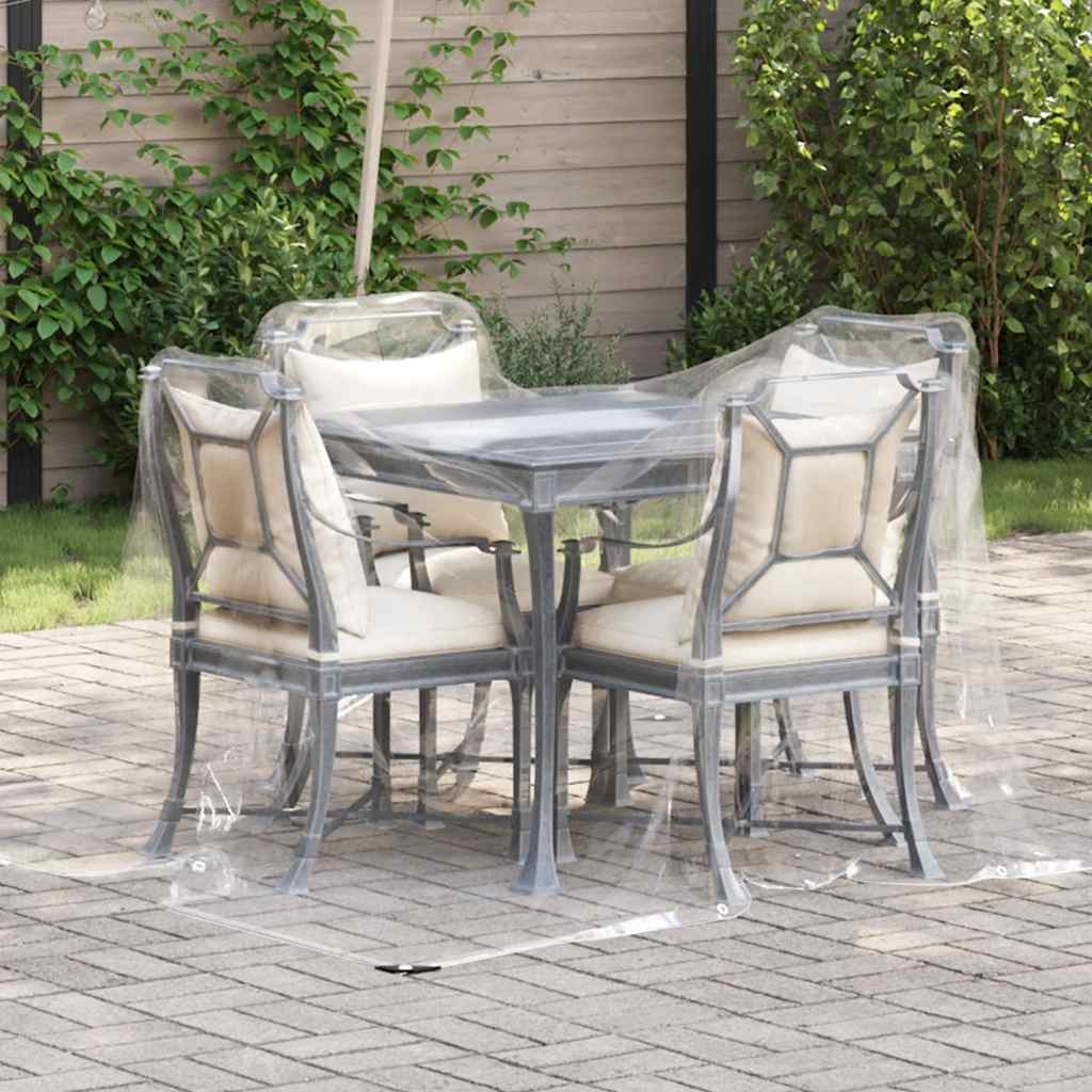 Vidaxx transparent betræk med øjne 2x2 m PVC