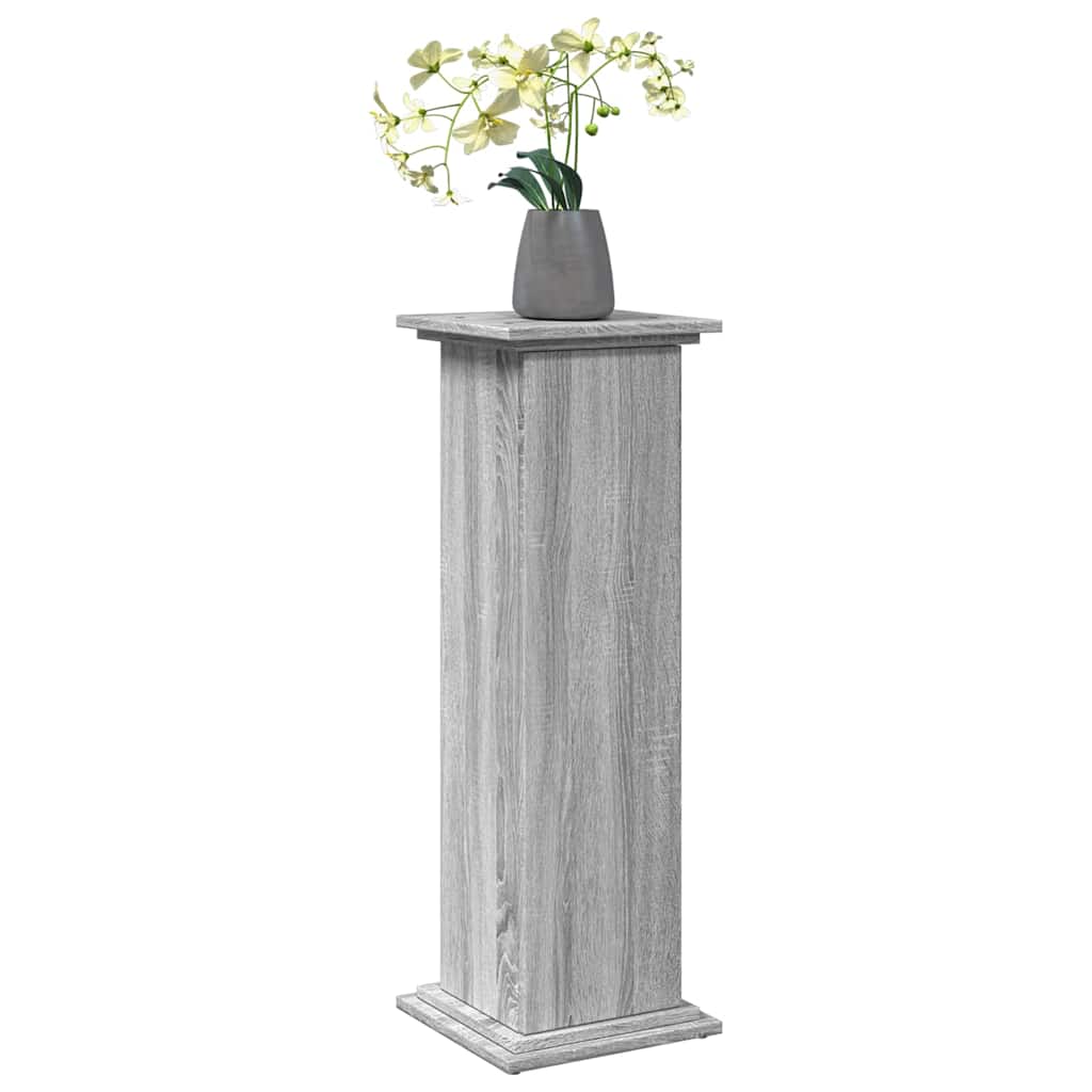 Vidaxx sokkel med opbevaringsplads 31x30x90 cm færdig trægrå sonoma