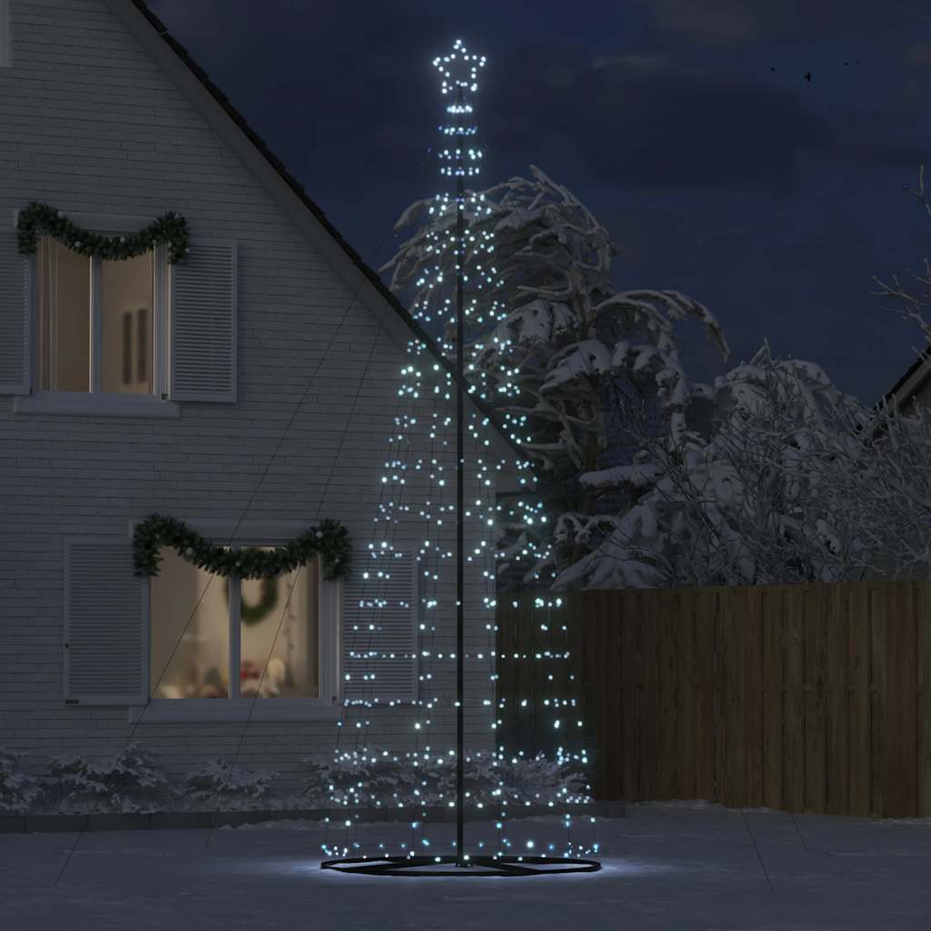 VidaXL Lyskegle 1534 kold hvide LED'er 503 cm