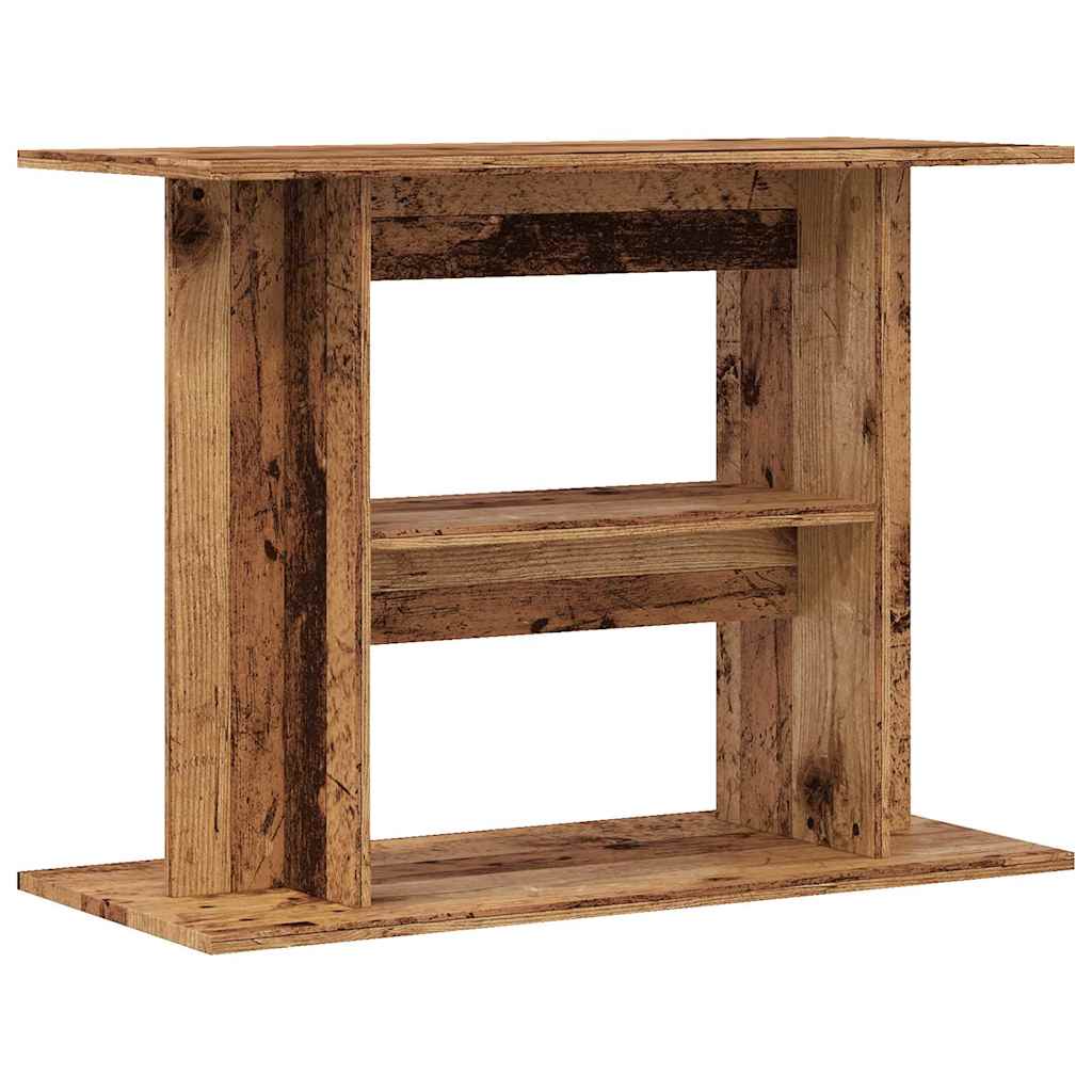 Vidaxx akvariestand gammelt træ 80x35x60 cm forarbejdet træ