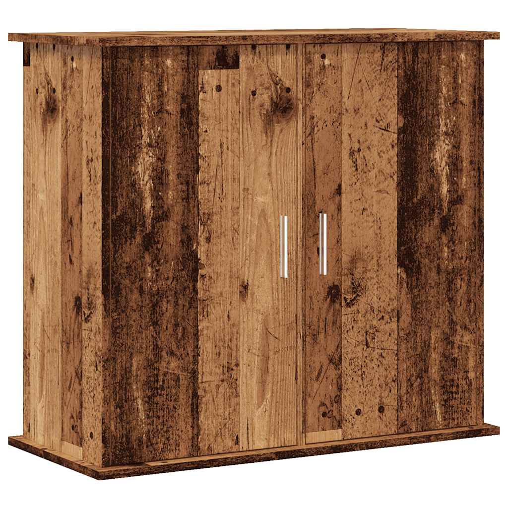 Vidaxx akvariestand 81x36x73 cm forarbejdet træ, gammelt træfarvet