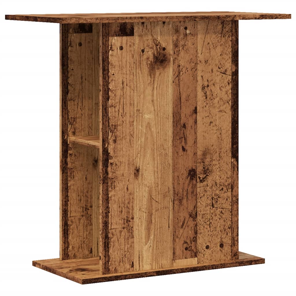 Vidaxx akvariestativ gammelt træ 36x75x72,5 cm forarbejdet træ