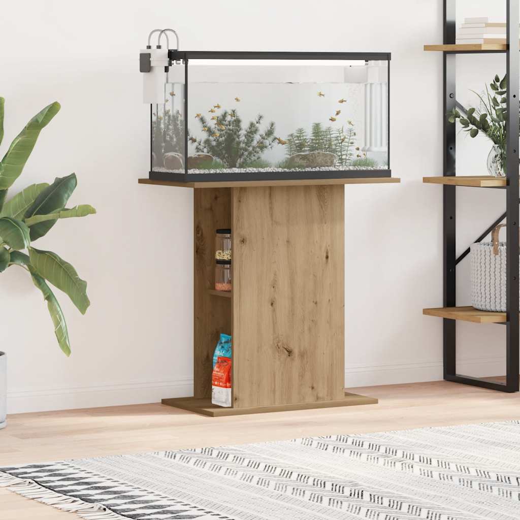 Vidaxx akvarie stativ håndværks eg 36x75x72,5 cm