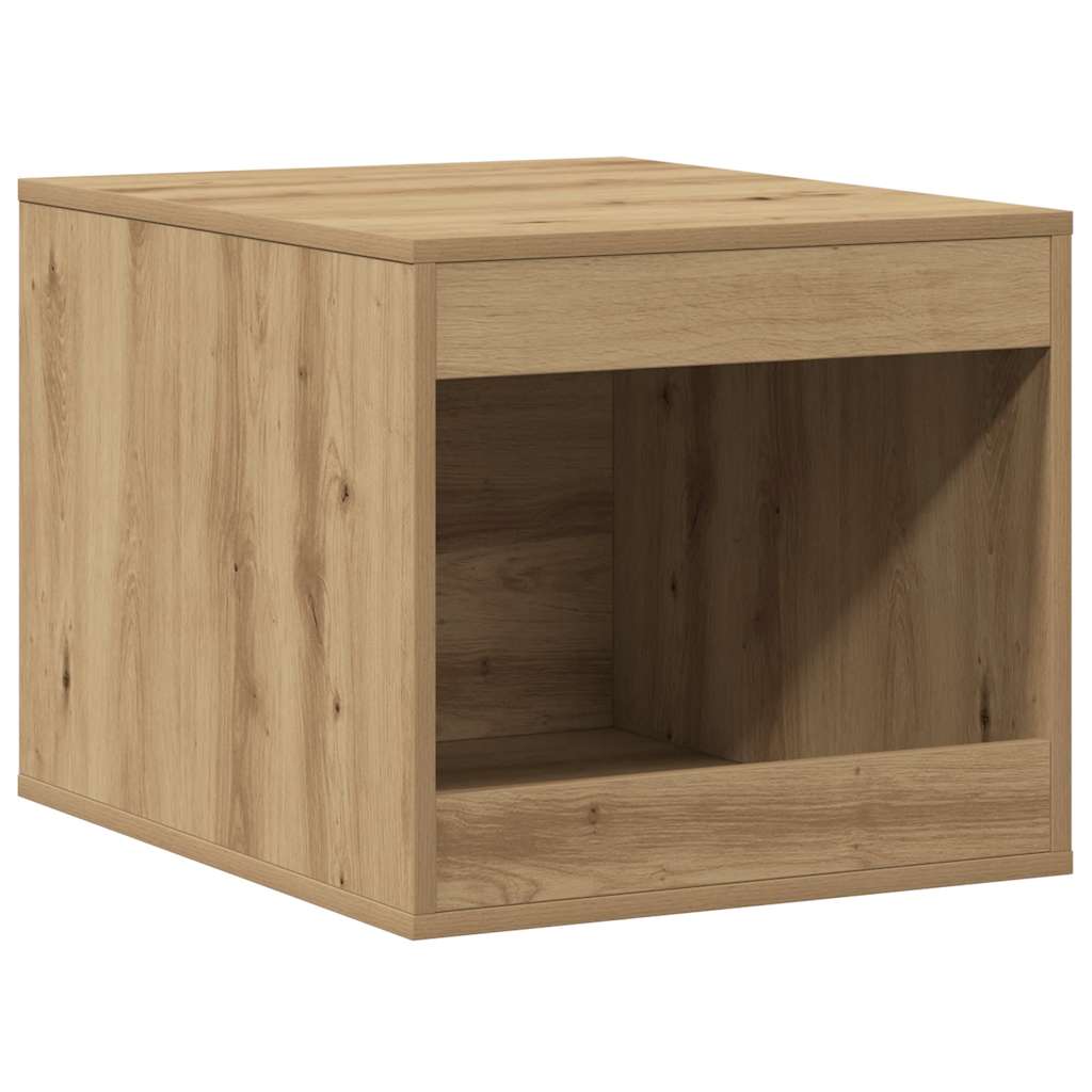 Vidaxxl kattegrus skab 47x59x42 cm udformet træ, håndværksfarvet eg