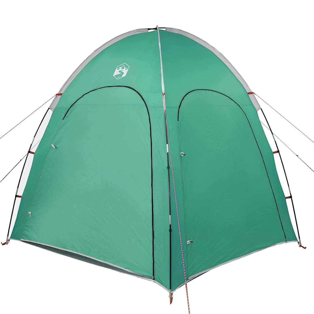 Vidaxl zwembad tent zeegroen 366 x 305 x 231 cm polyester en glasvezel