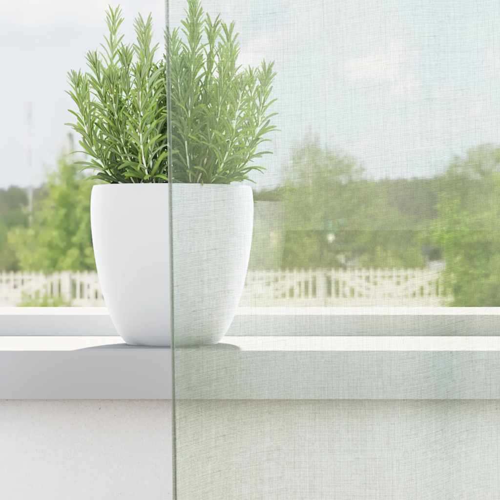Vidaxl gordijnen voile met roedezakken 2 st lichtgrijs