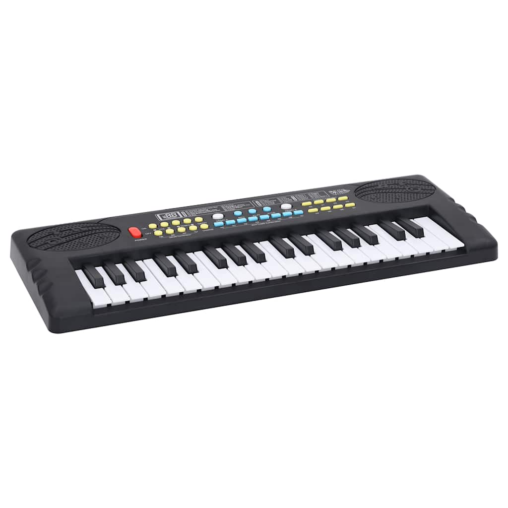Vidaxxl piano elektrisk keyboard med 37 tangenter og mikrofon