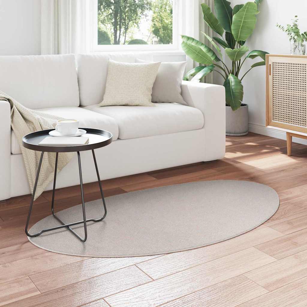 Vidaxl vloerkleden huarte zand 80 x 150 cm polyester