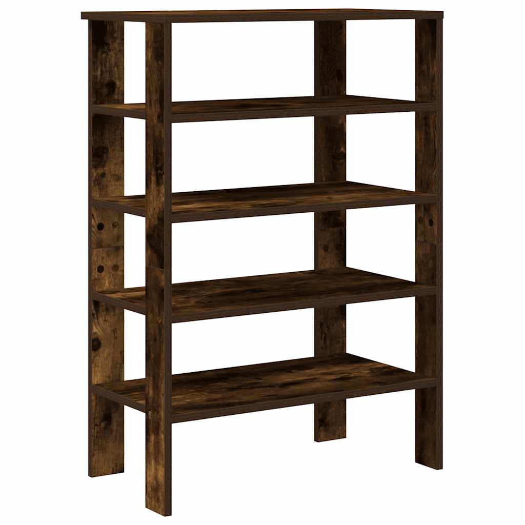 Vidaxx skostativ 61x32x87,5 cm forarbejdet træ, røget eg