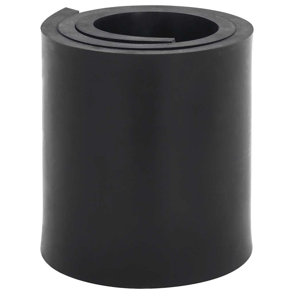 Vidaxx gummikant til sneplov 80x15x1 cm sort