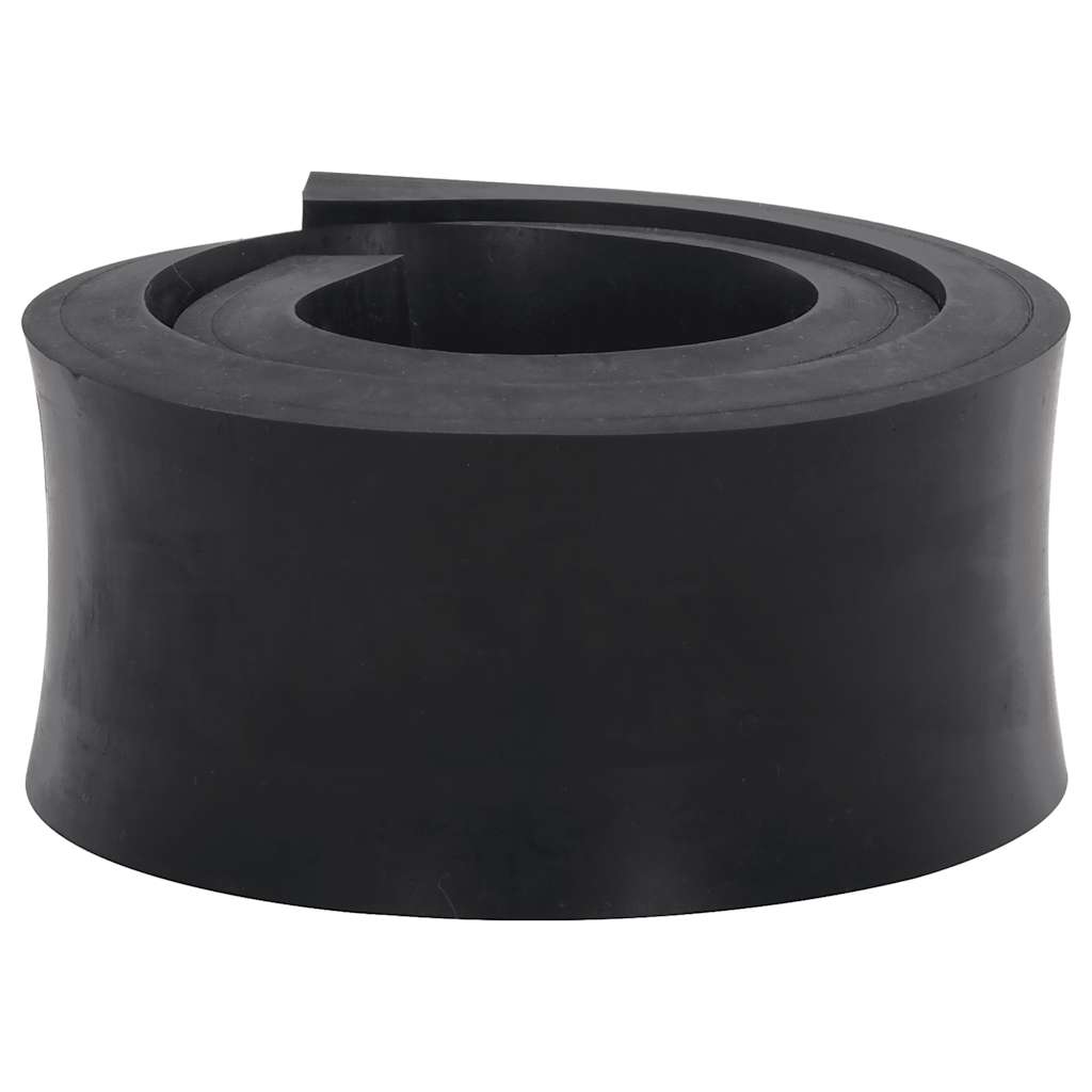 Vidaxx gummikant til sneplov 80x10x2 cm sort