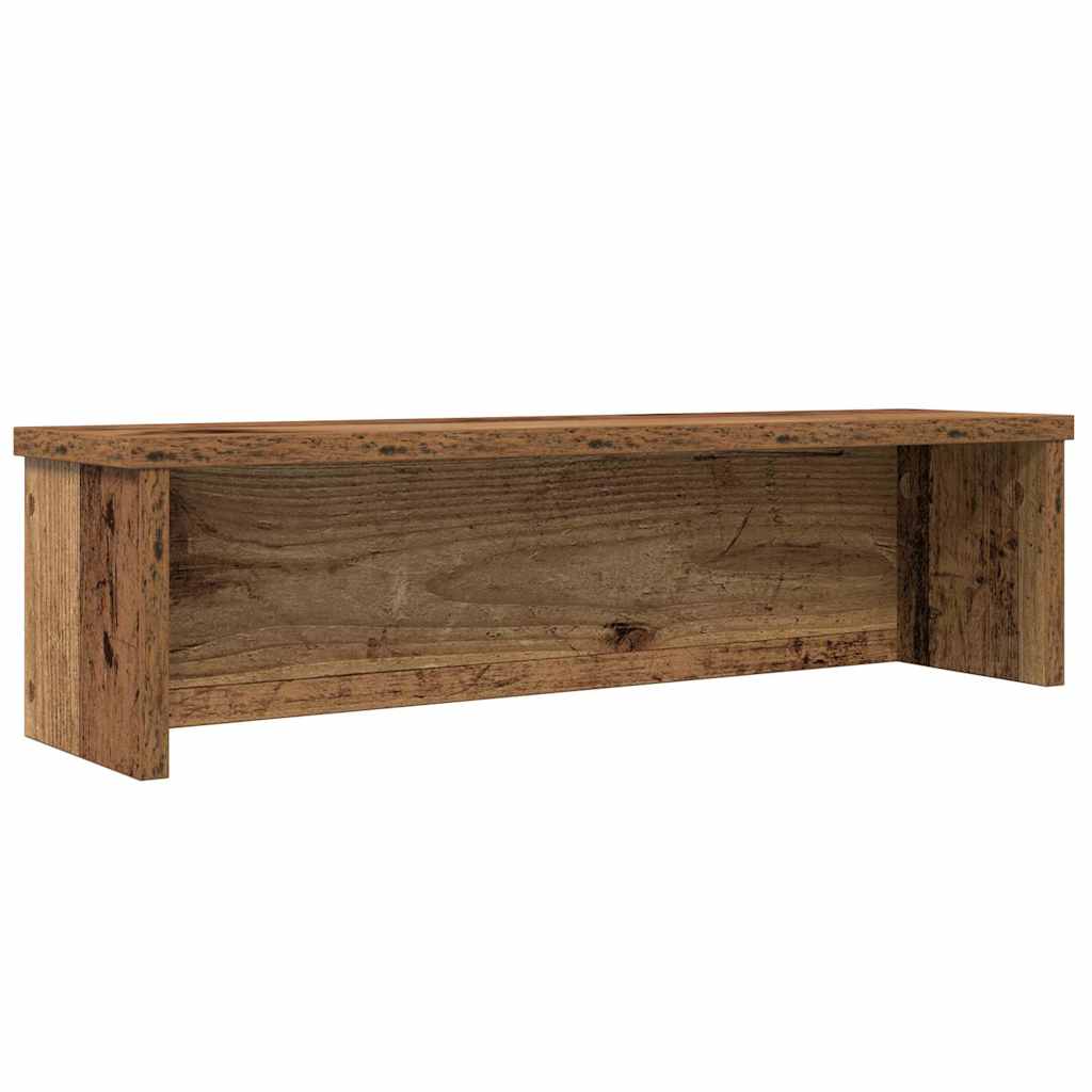 Vidaxx køkkenreol stabelbar 60x15x16 cm færdigt træ, gammelt træfarvet