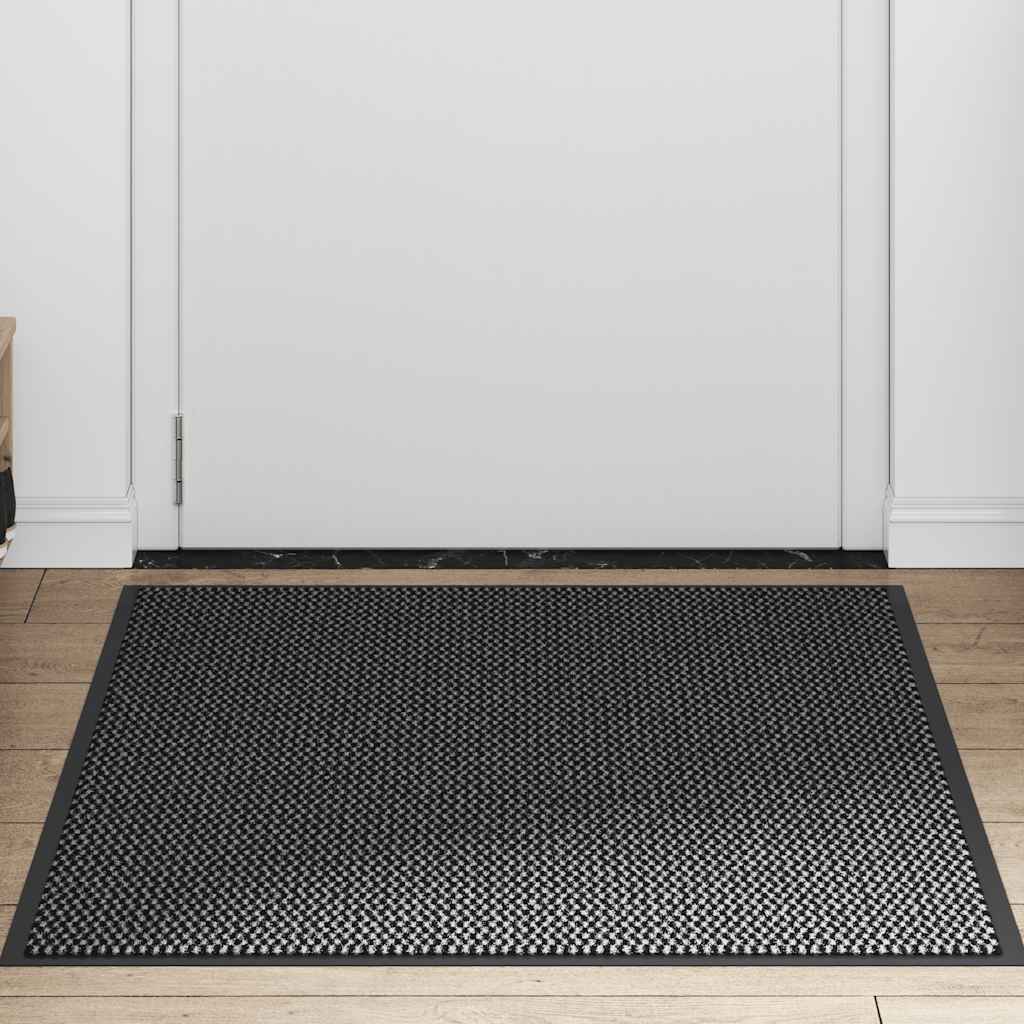 Vidaxl deurmat 90x150 cm antracietkleurig