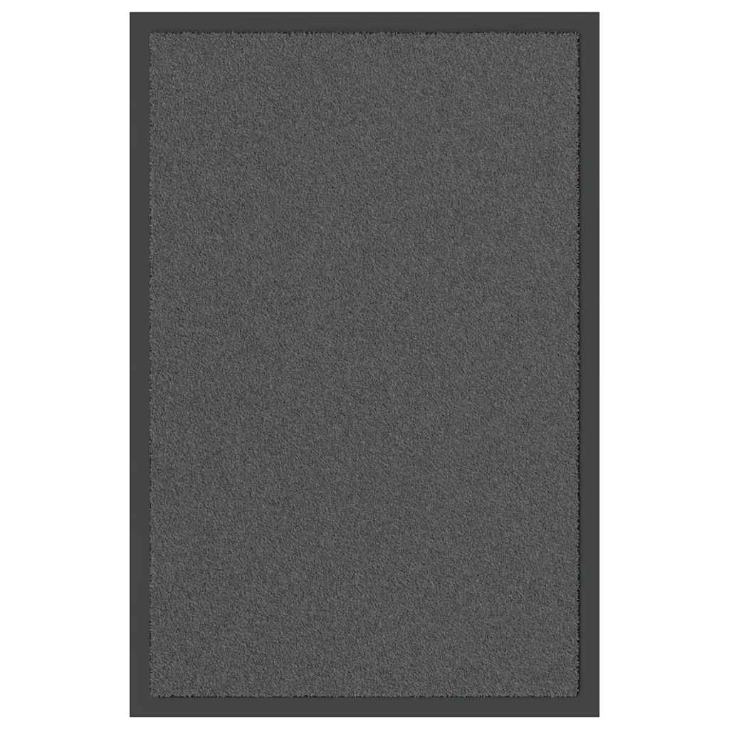 Vidaxl deurmat 40x60 cm antracietkleurig