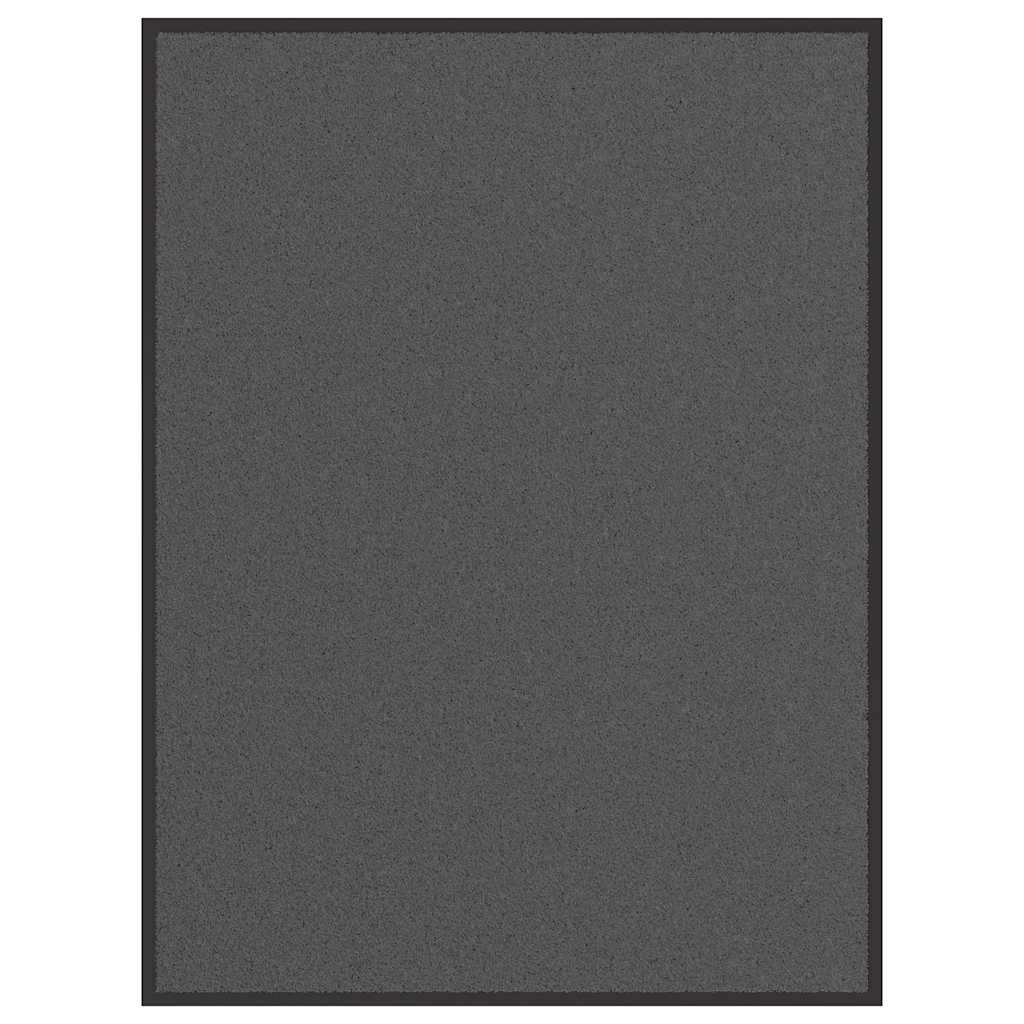 Vidaxl deurmat 90x120 cm antracietkleurig